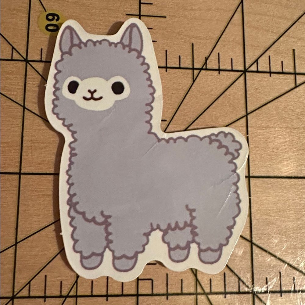 💜13/$13 +Bundle Sticker Sale | Llama Animal Waterproof Sticker